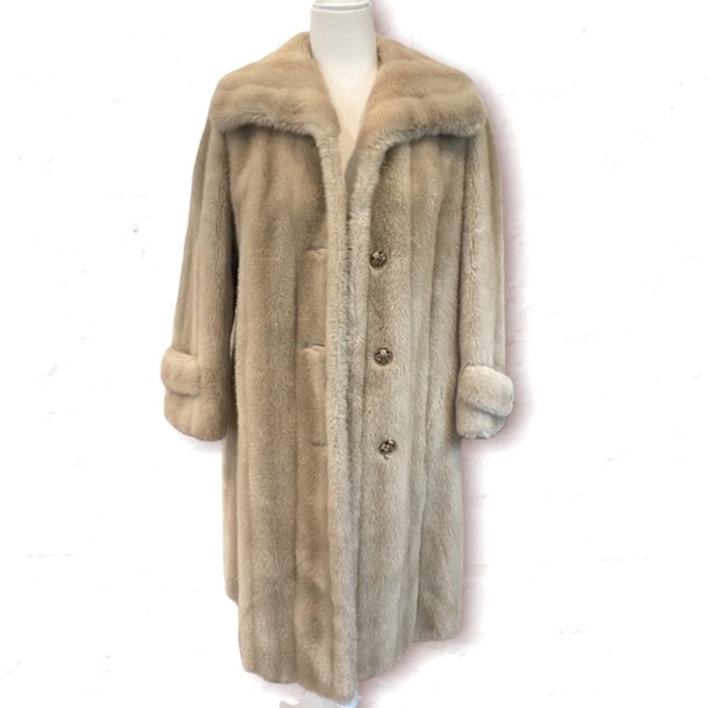 Vintage Mincara Fur Swing Coat